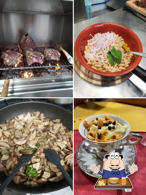 Platti al L' Oste Toscano