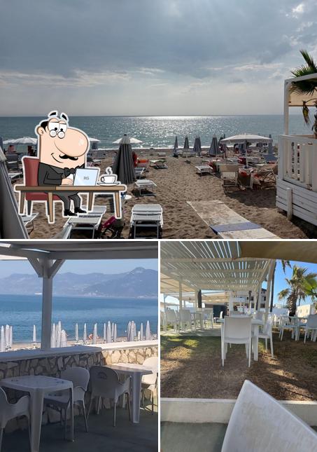 Lido White Beach si caratterizza per la interni e esterno