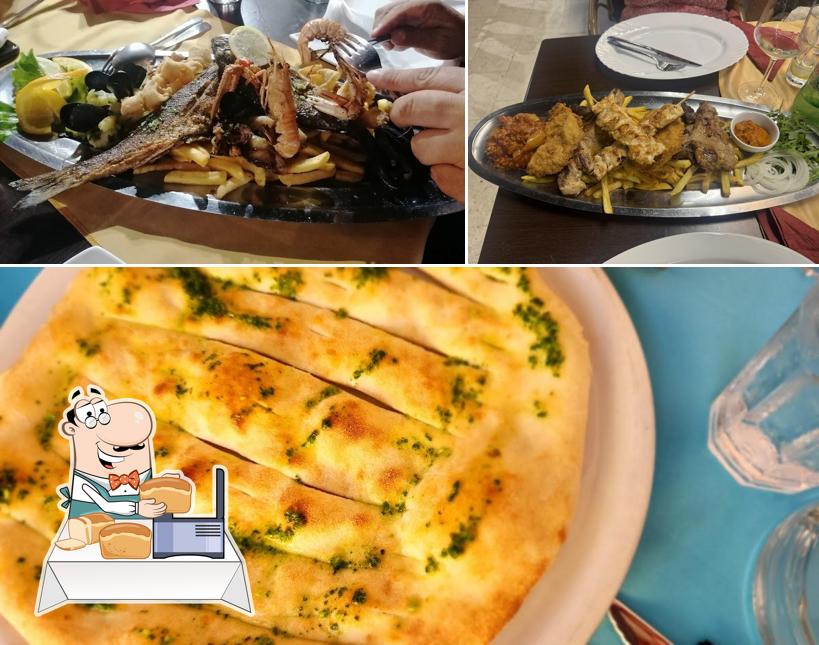 Pane all'aglio al Restaurant "Mamma Mia" Porec