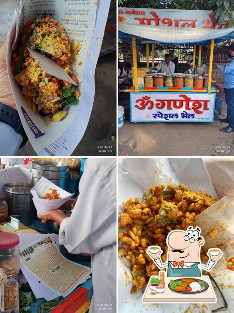 Meals at Om Ganesh Bhel (Special Kolhapuri Bhel)