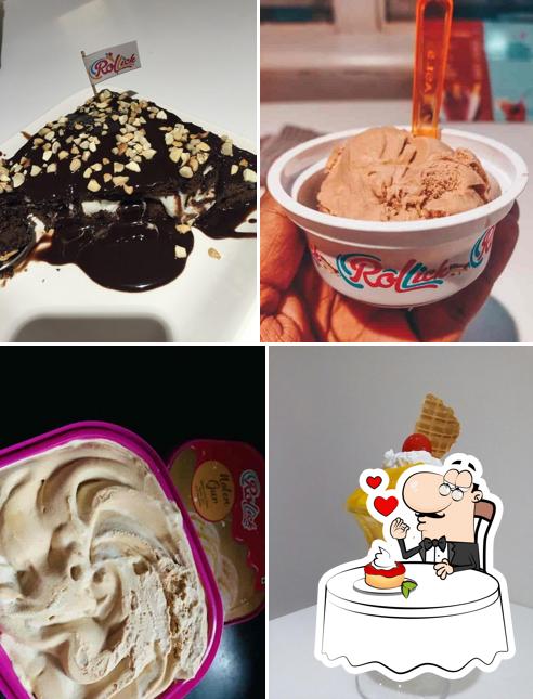 Rollick- Ice Creams, Cakes & Desserts offers a selection of sweet dishes