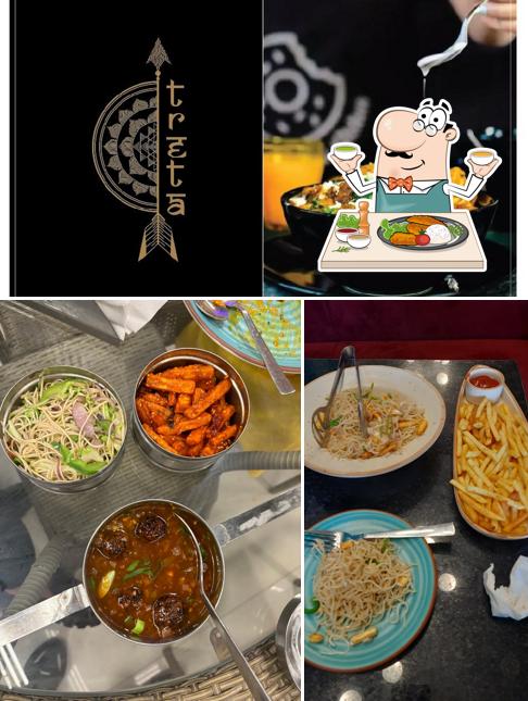 Meals at Treta cafe