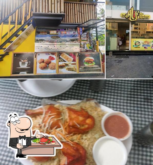 Try out seafood at Alif Restaurant