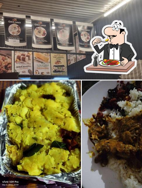 Food at Ente keralam restaurant