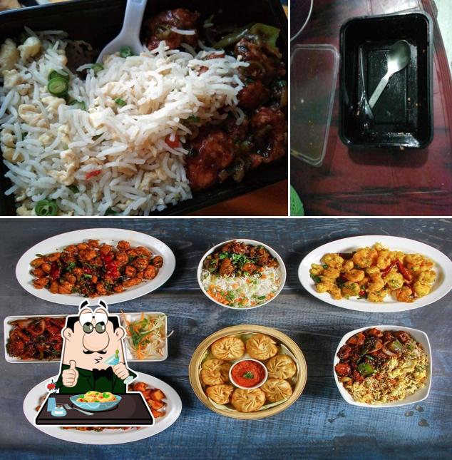 Food at Flaming Wok