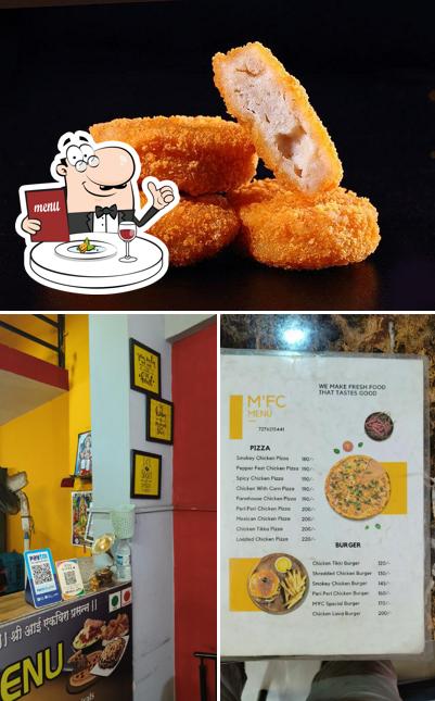 Food at M'FC Mhatre's Fried Chicken