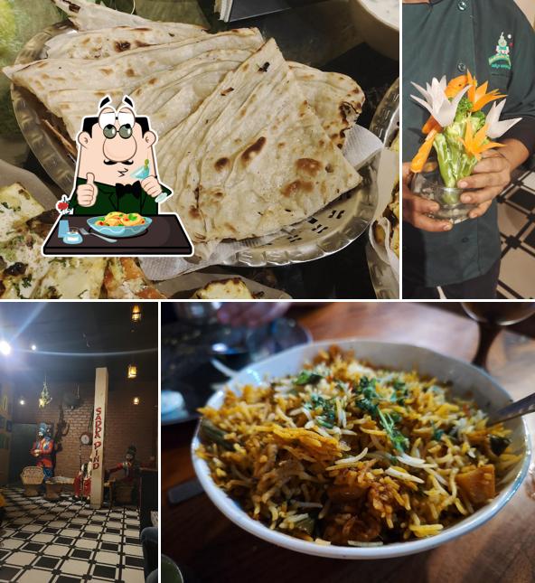 Food at Pind Restaurant