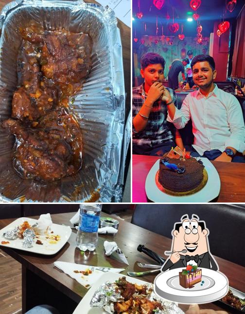 Chocolate cake at Red and Hot Cafe and Restaurant - Patna