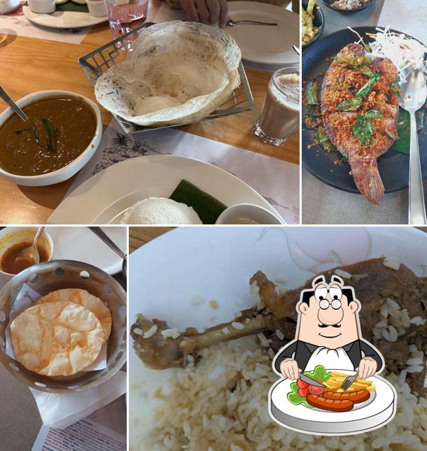 Food at Paragon Restaurant