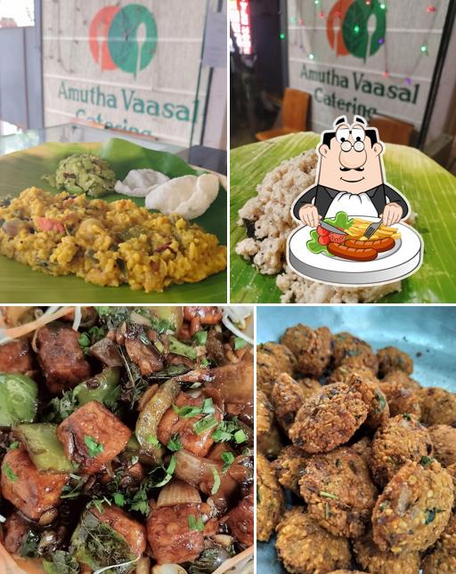 Food at Amutha Vaasal catering