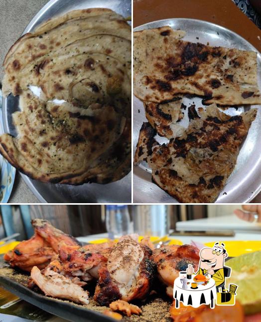 Tandoori chicken at Kale Da Dhaba