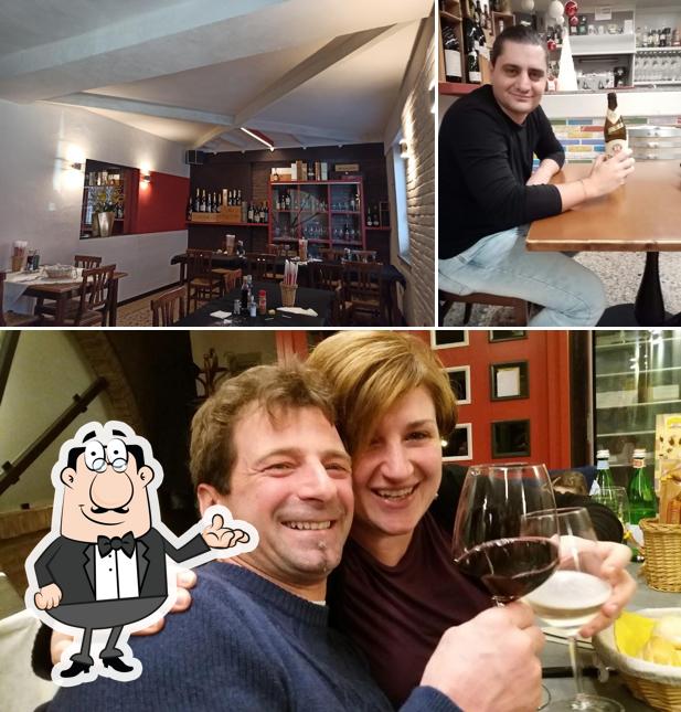 Gli interni di Trattoria Cavallino Di Mutti Enrico