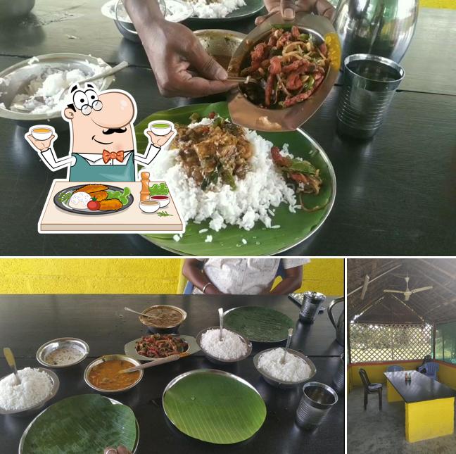 The restaurant's food and interior