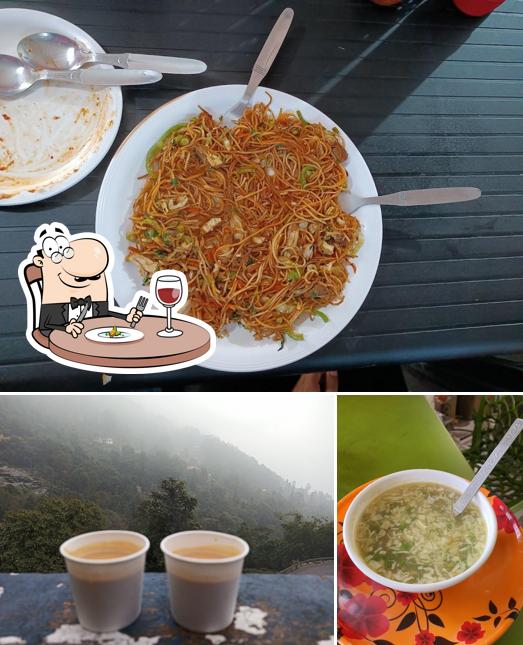 Food at Roadies Cafe