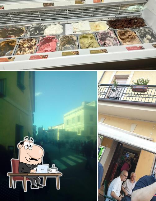 Bar Campus si caratterizza per la interni e cibo
