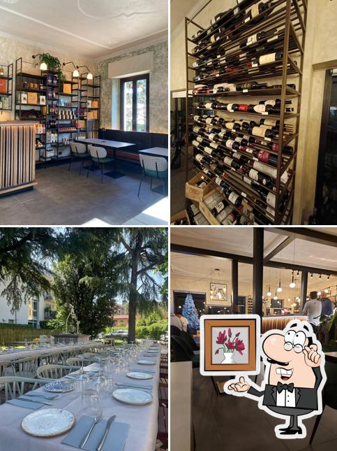 Gli interni di CHER Wine Bar Experience