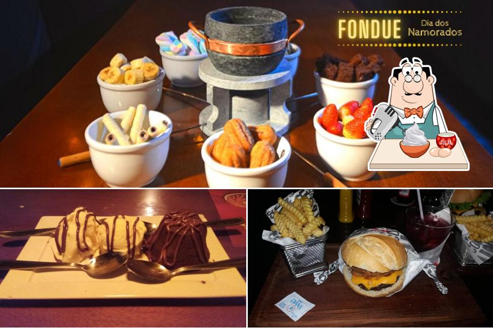 Não esqueça de experimentar uma sobremesa no Restaurante Container