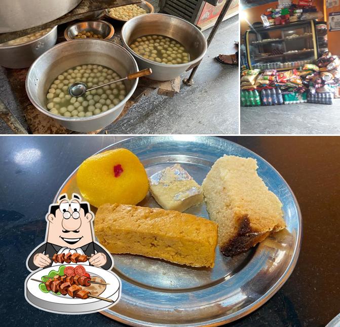This is the picture showing food and beverage at Ambika sweets