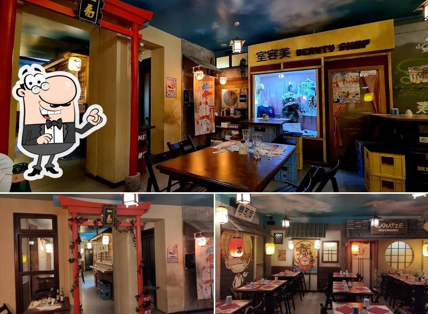 Dai un'occhiata agli interni di Ichiban Ramen