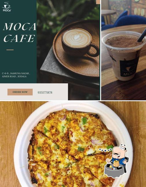 The restaurant's food and beverage