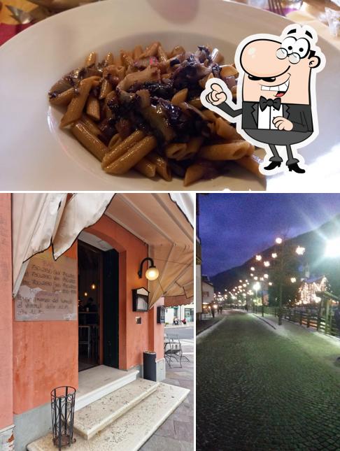 La foto di esterno e cibo da Ristorante La Fortuna