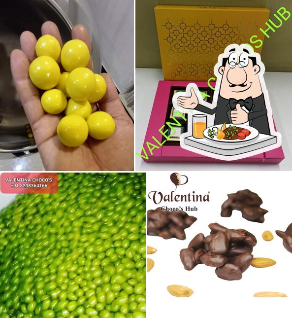 Food at Valentina chocos Hub