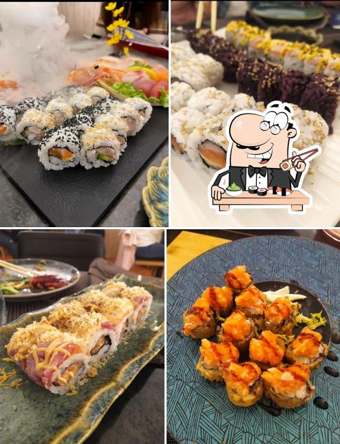 Prova le varie opzioni di sushi