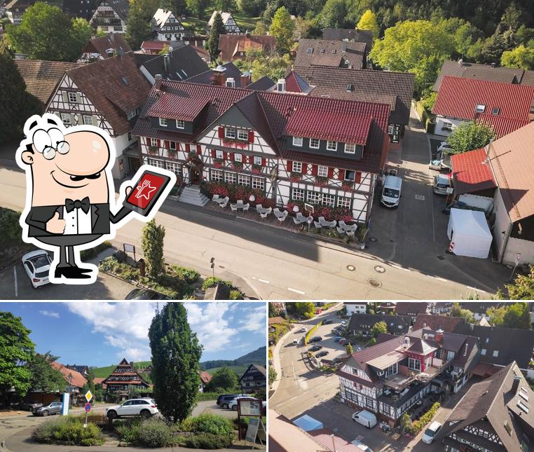 Vous pouvez prendre un bol d'air frais dans l'espace ouvert de Hotel & Restaurant - Der Engel