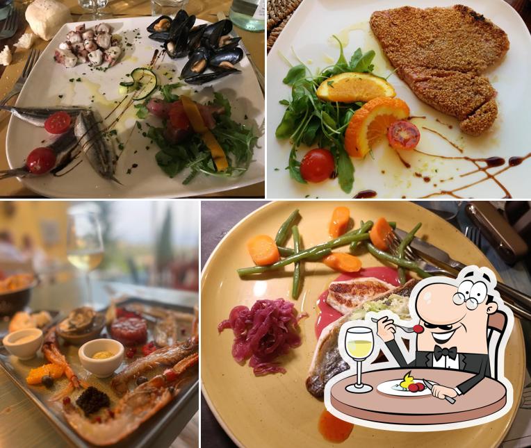 Platti al Osteria delle Grazie
