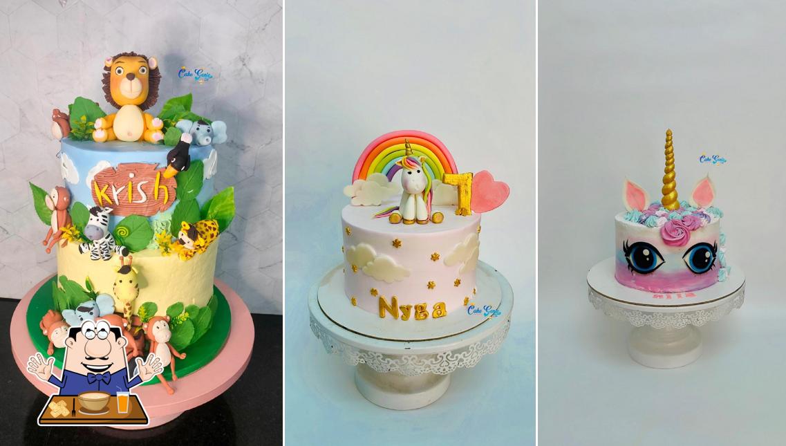 Food at The Cake Genie