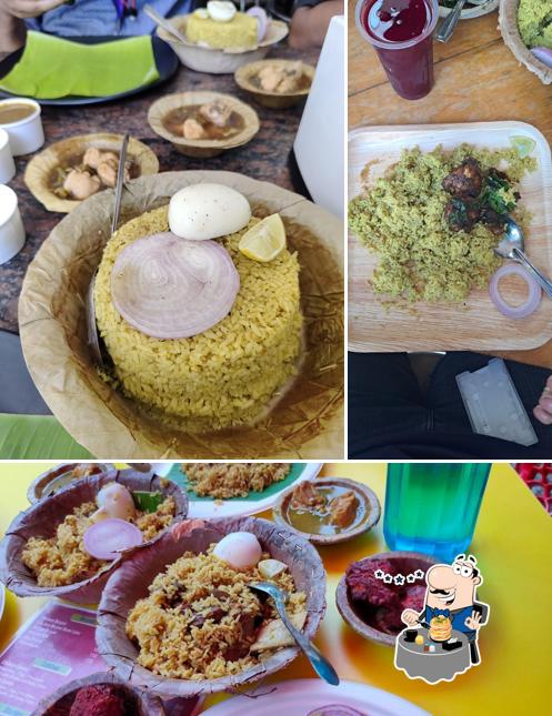 Food at ARV Donne Biryani