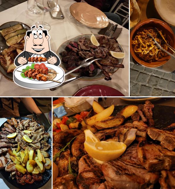 Platti al Antica Osteria del Borgo