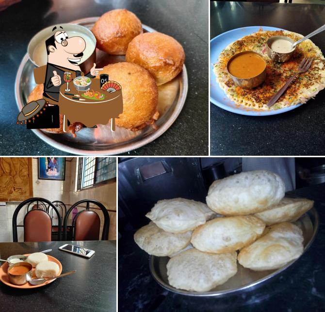 Food at Hotel Madhuban