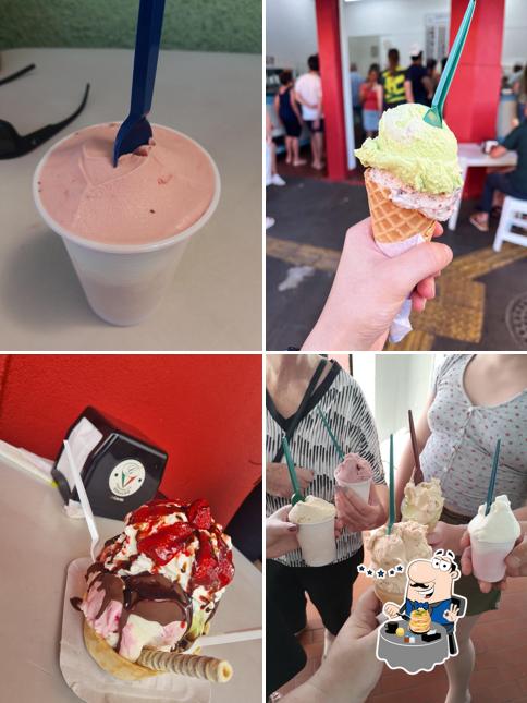 Comida em Sorveteria do Geraldo