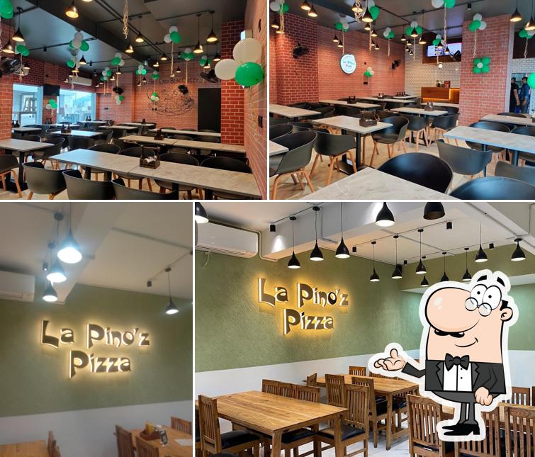 The interior of La Pino'z Pizza Makarpura