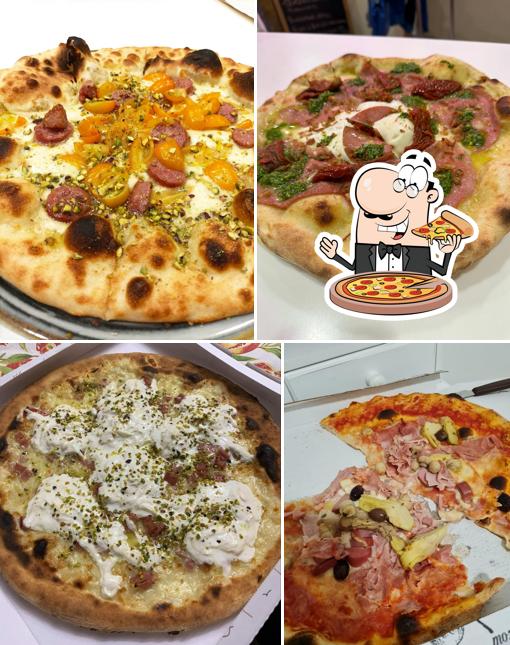Scegli tra le molte varianti di pizza