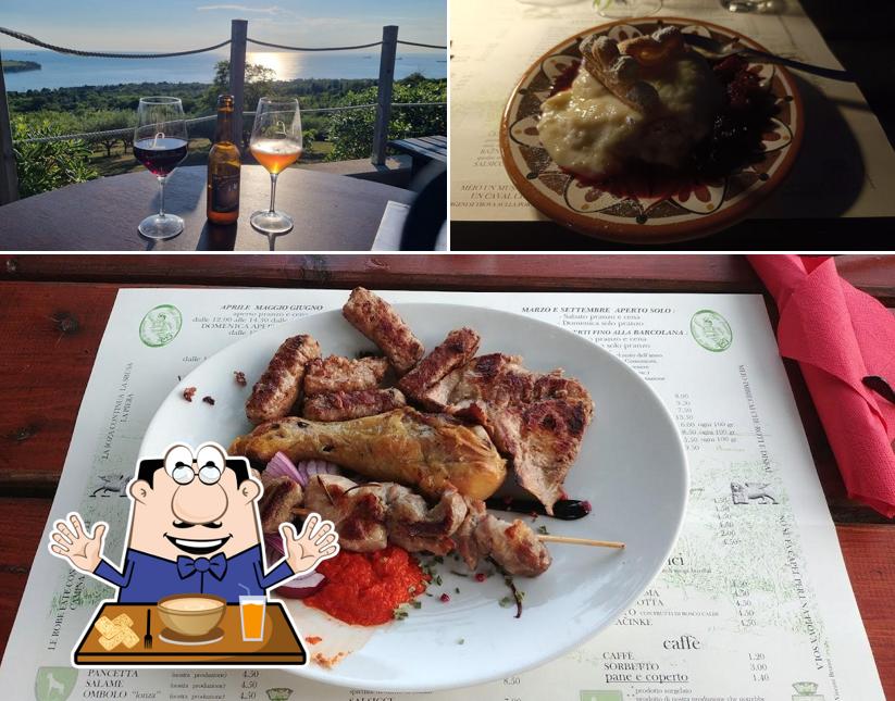 Cibo al Ristorante Azienda Agricola Scheriani