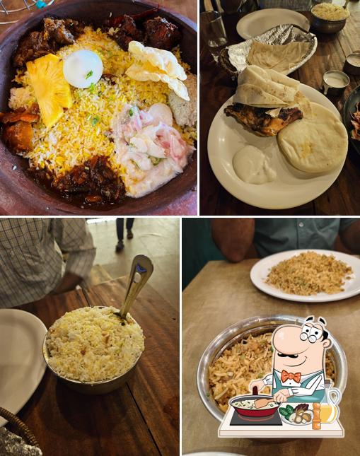 Fried rice at Mallus Makkani