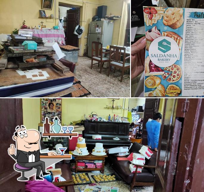 The interior of Saldanha Bakery