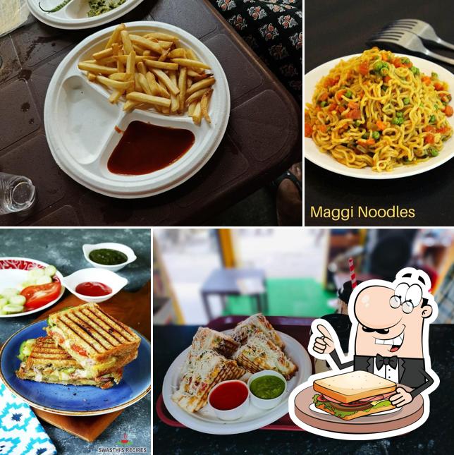 Grilled cheese sandwich at Shree Shakti Sandwich & Snacks