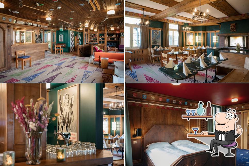 Gli interni di Drei Berge Hotel