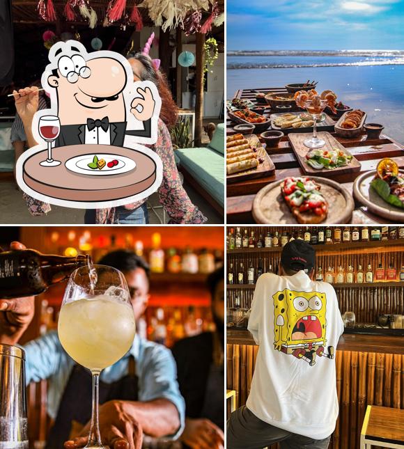 Felix Beach is distinguished by food and drink