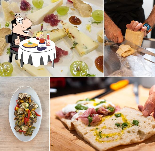 Piatto di formaggi al Mediterraneo Restaurant & Traiteur Italien