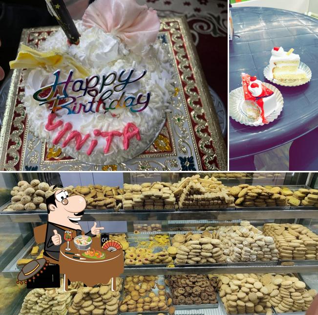Food at Rajasthan Bakery