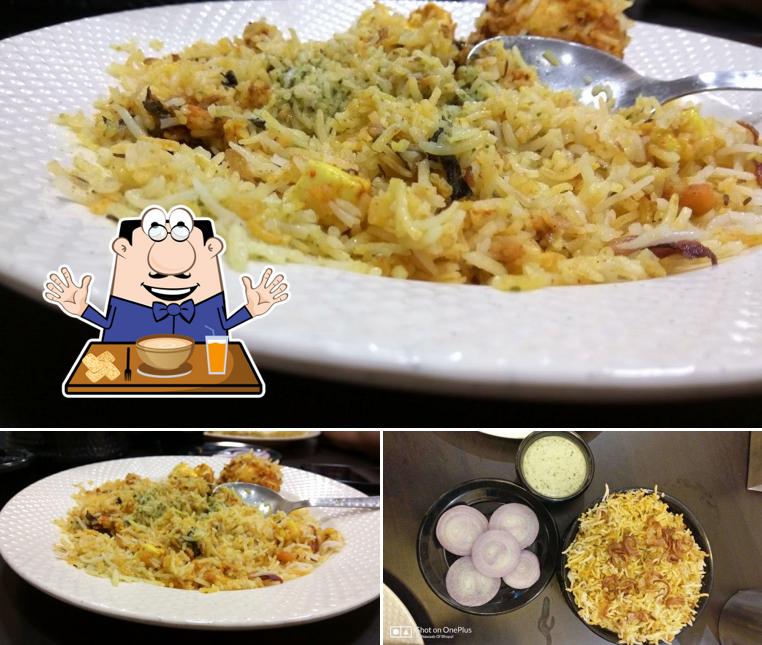 Meals at Arpit's Rivaayat Traditional Hyderabadi Dum Biryani Hub in Bhopal