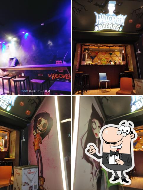 The interior of De Halloween Club