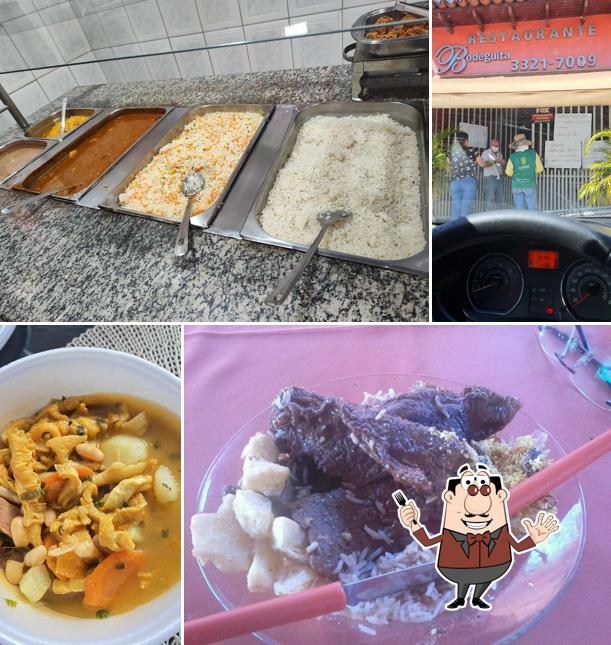 Comida em Restaurante Bodeguita