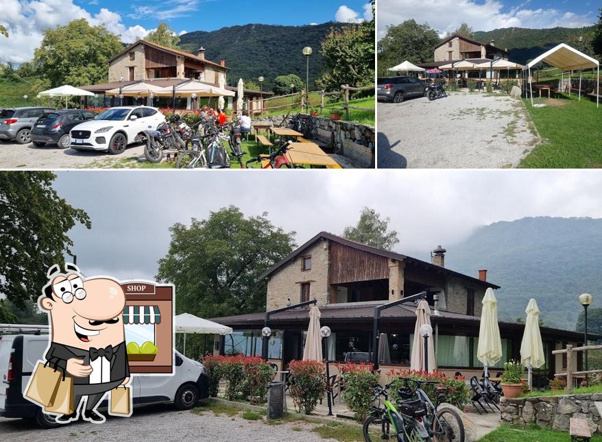 Puoi goderti l'aria fresca dal dehors di Trattoria Da Fopéla
