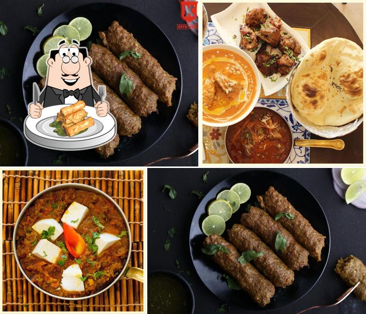 Spring rolls at Karim's