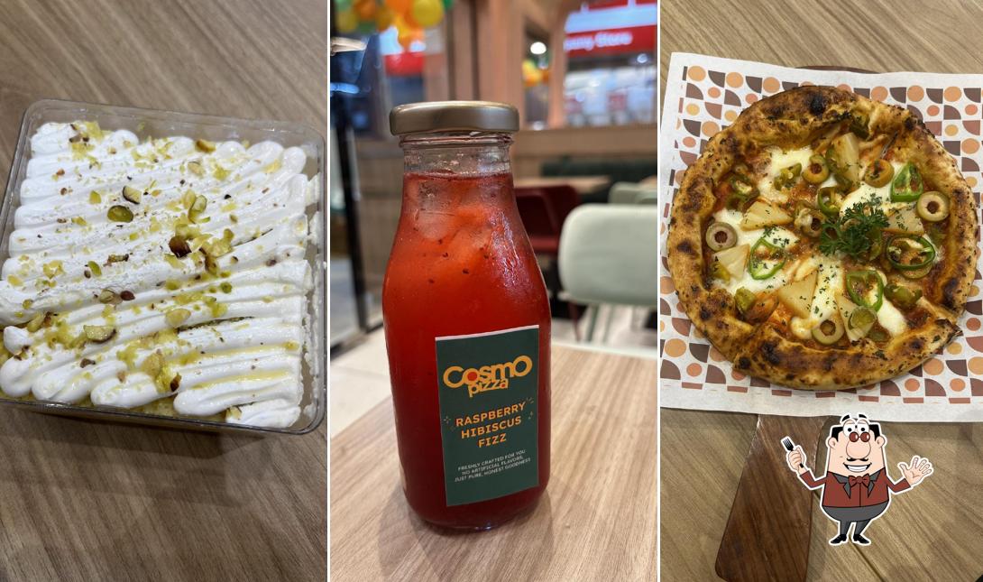 Food at Cosmo Pizza